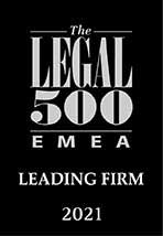 Legal500 Leading firm