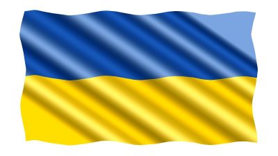 Ukraina flagga